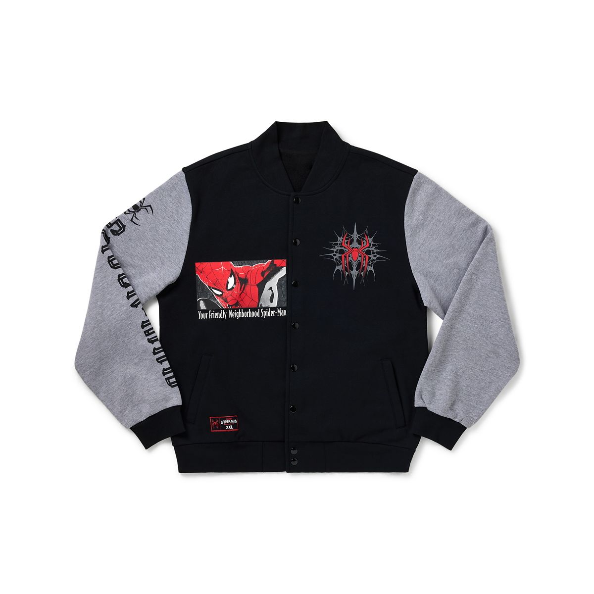 Spider-Man Varsity Jacket - Marvel BLACK