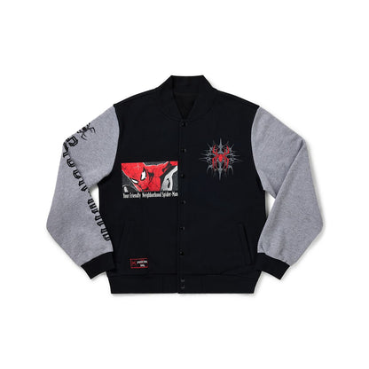 Spider-Man Varsity Jacket - Marvel BLACK