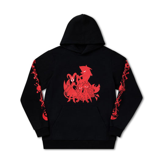 I.M.P. Crew Hoodie - Helluva Boss MULTI-COLOR