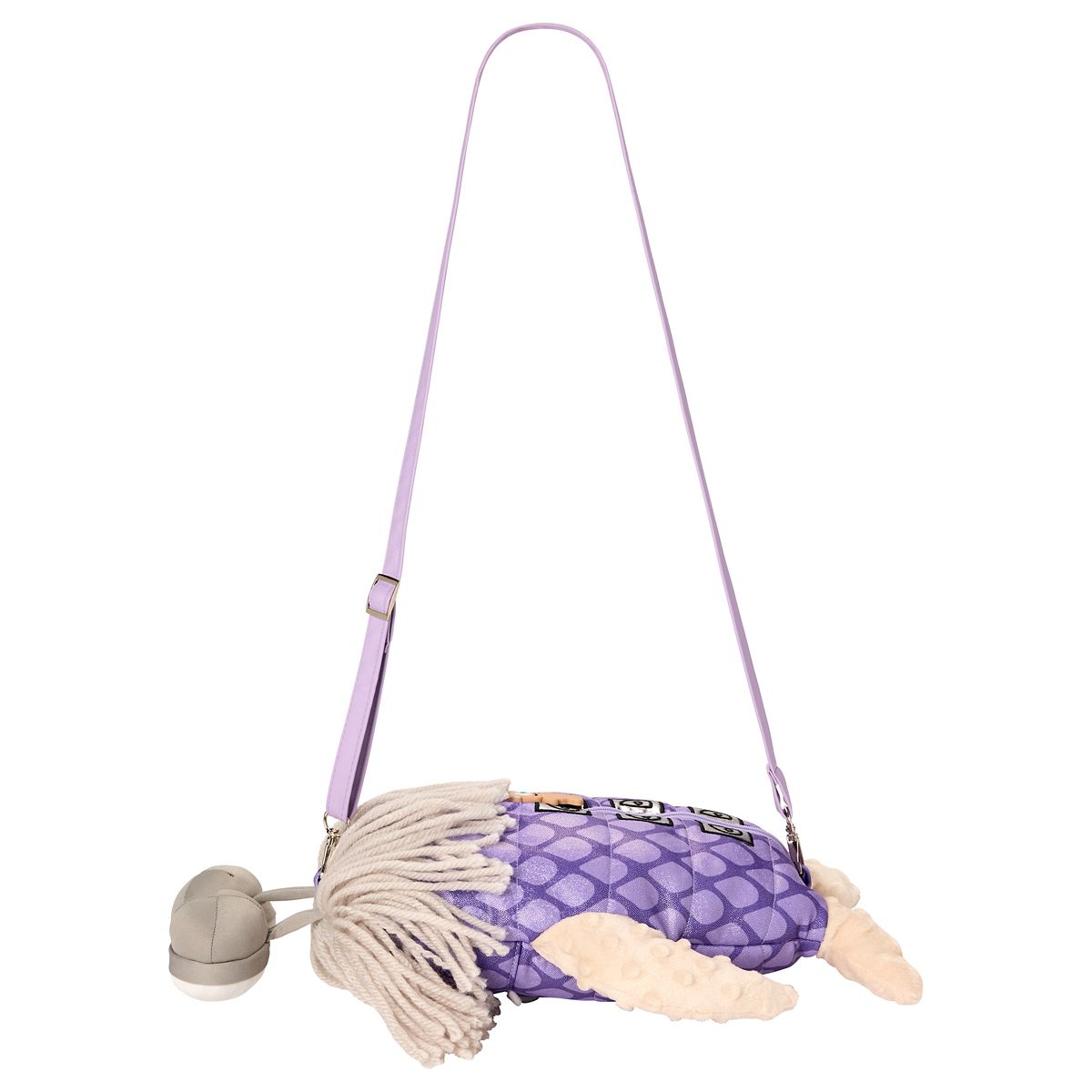 Monster Boo Plush Crossbody Bag - Monsters, Inc. PURPLE
