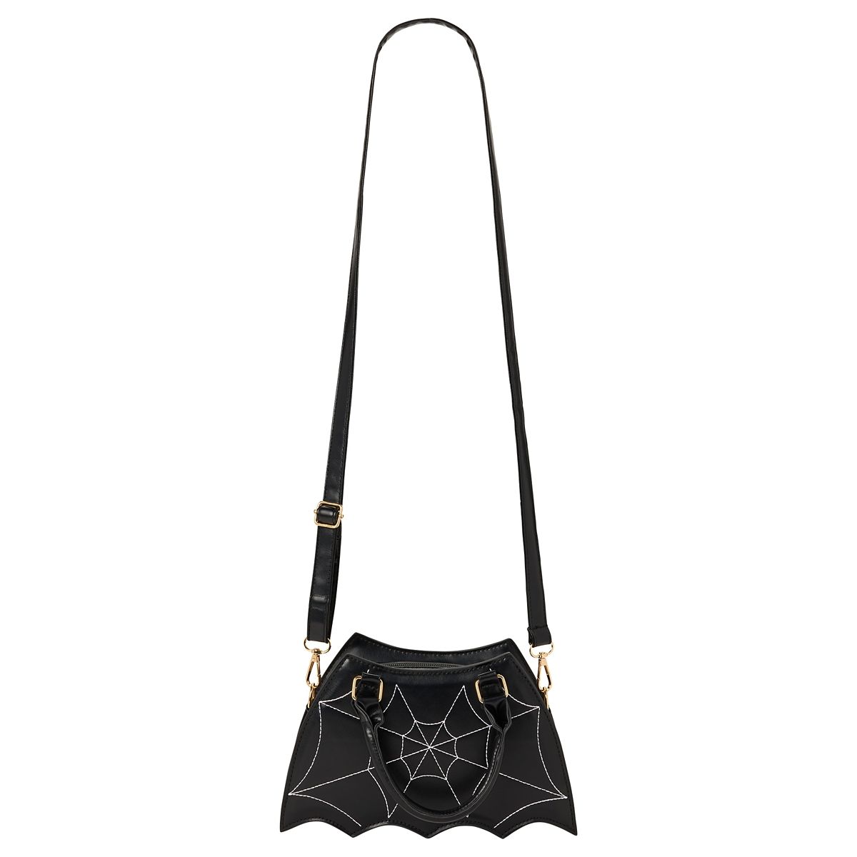 Spider Web Crossbody Bag BLACK