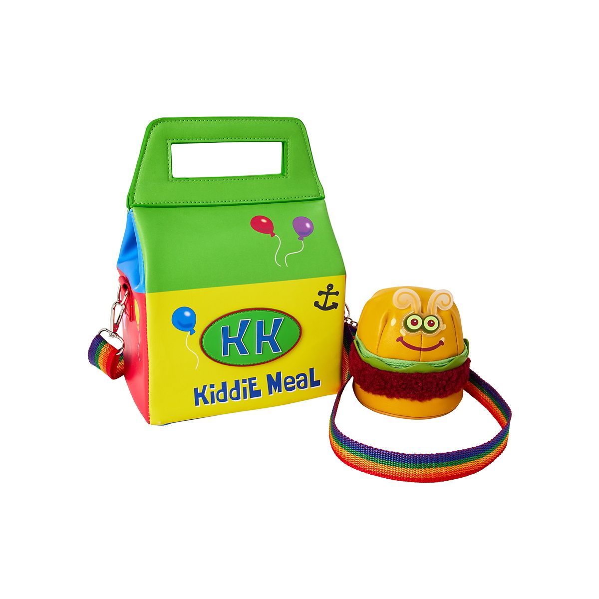 Krusty Krab Kiddie Meal Crossbody Bag and Coin Pouch - SpongeBob SquarePants MULTI-COLOR
