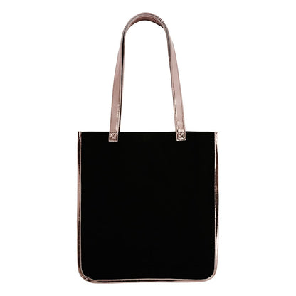 Never Trust the Living Tote Bag - Universal Monsters BLACK