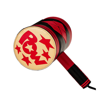 Harley Quinn Mallet Wristlet Bag - DC Villains BLACK AND RED