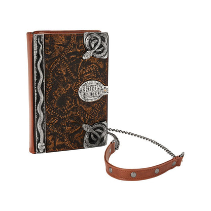 Hocus Pocus Snake Crossbody Bag BRONZE