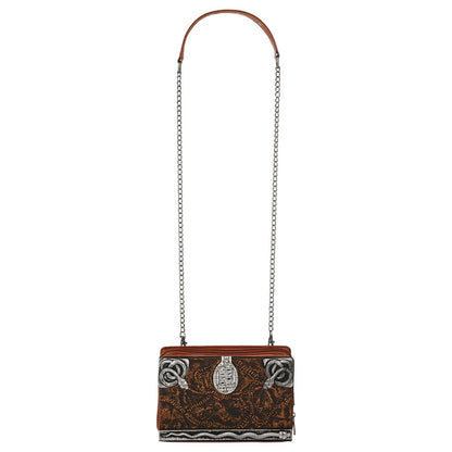 Hocus Pocus Snake Crossbody Bag BRONZE