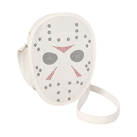 Jason Voorhees Bling Crossbody Bag SILVER