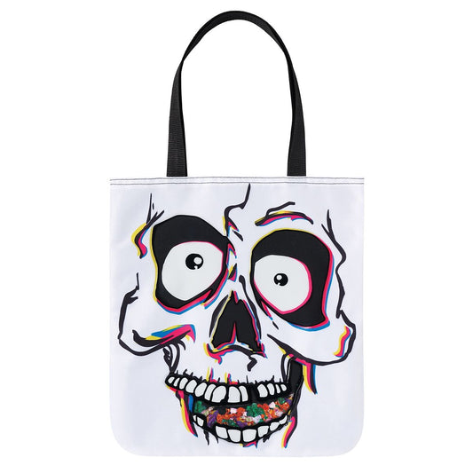Skull Candy Window Tote Bag