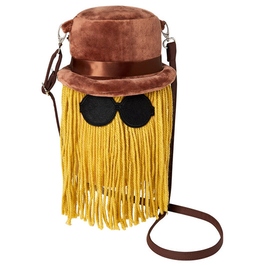 Cousin Itt Plush Crossbody Bag -  The Addams Family BROWN