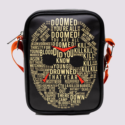 Buckle-Down Jason Voorhees Flat Crossbody Bag - Friday the 13th MULTI-COLOR