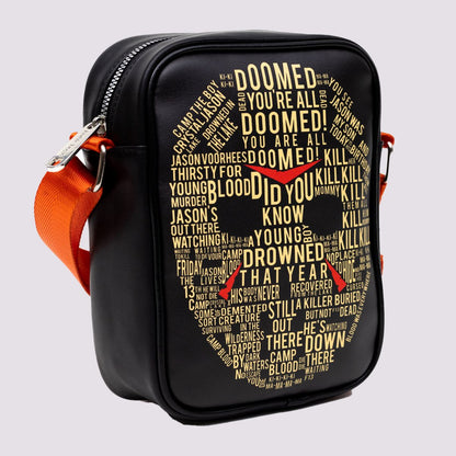 Buckle-Down Jason Voorhees Flat Crossbody Bag - Friday the 13th MULTI-COLOR