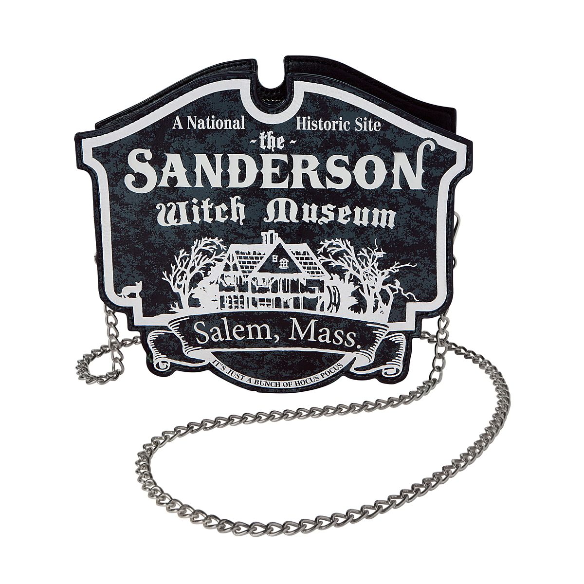 Sanderson Witch Museum Crossbody Bag - Hocus Pocus BLACK