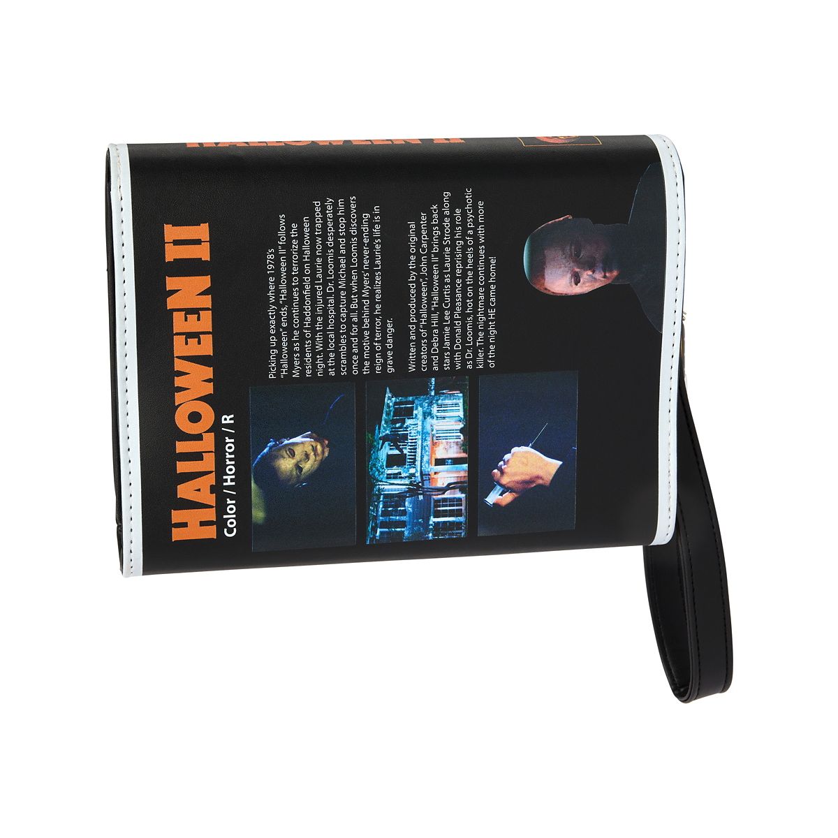 Halloween II VHS Wristlet Bag BLACK / MULTI