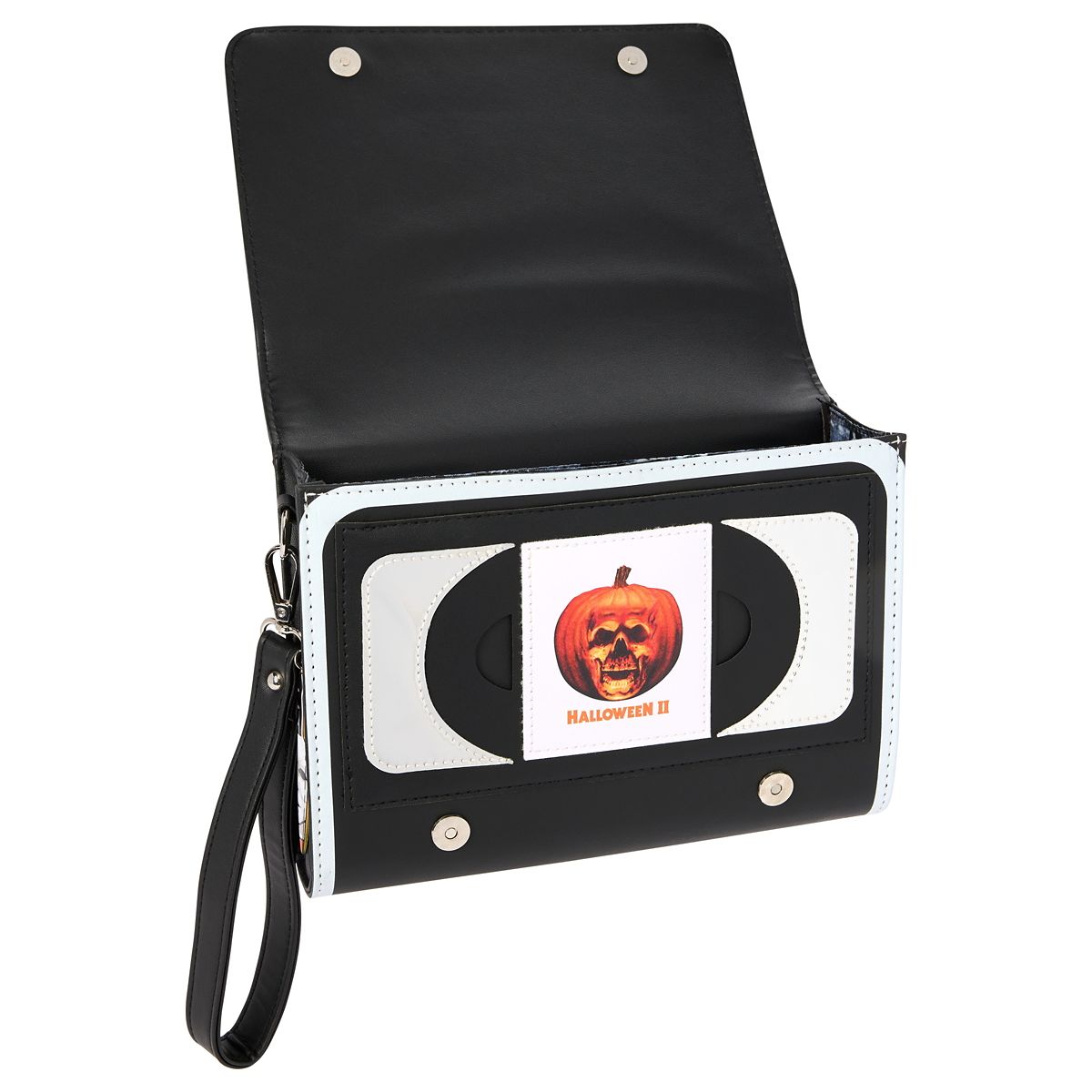 Halloween II VHS Wristlet Bag BLACK / MULTI
