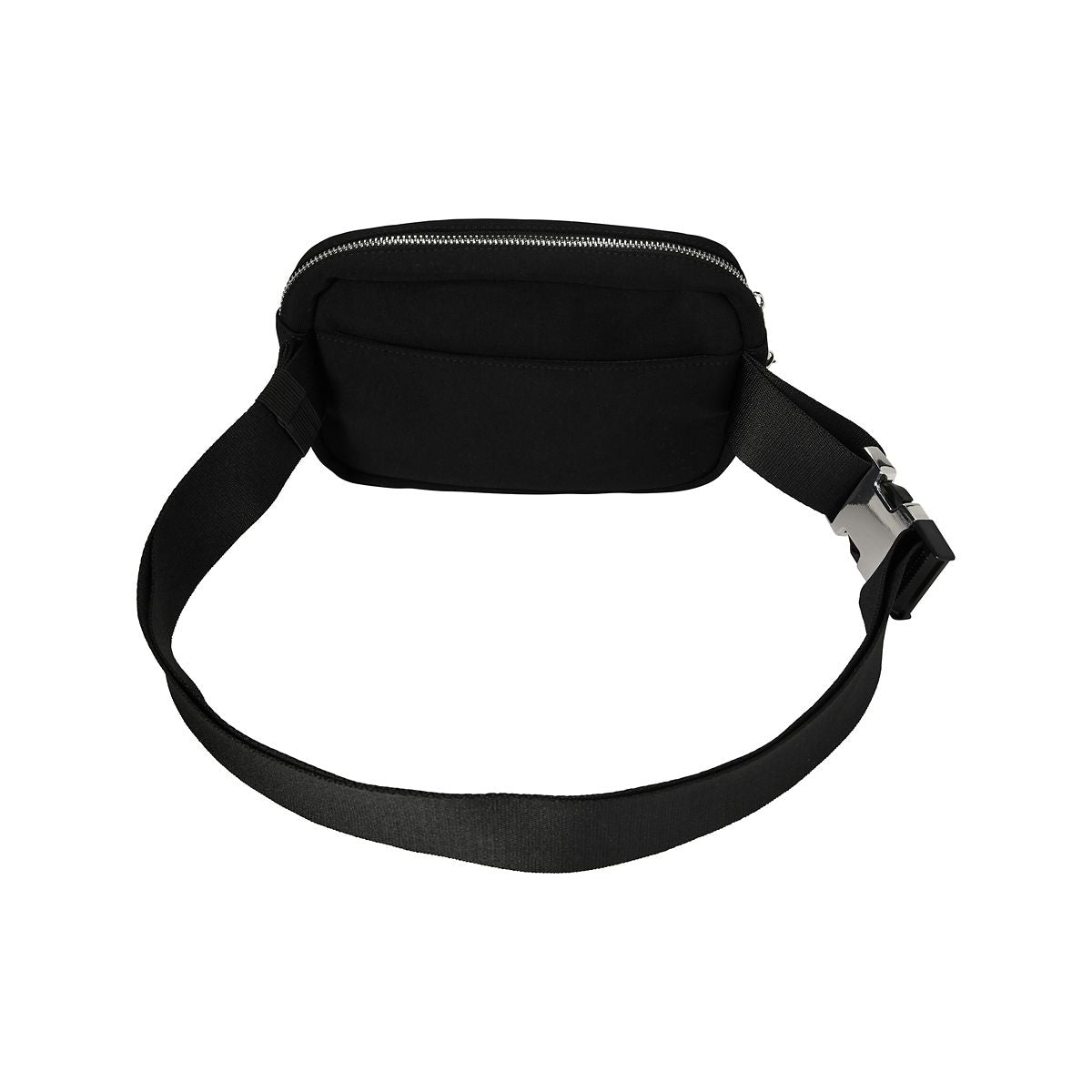 Fuzzy Ghost Fanny Pack BLACK AND WHITE