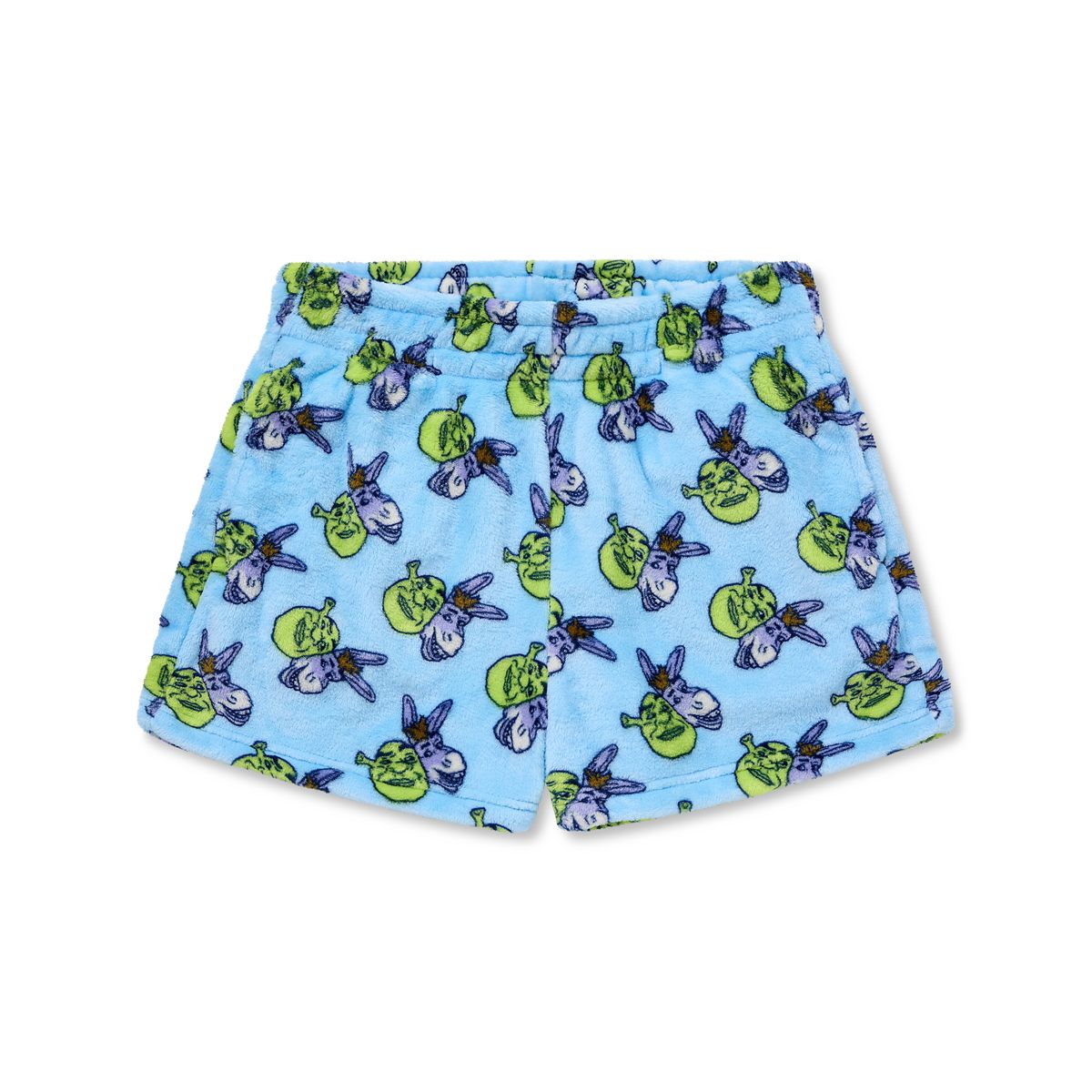 Shrek and Donkey Tank Top and Shorts Set - Shrek LIGHT BLUE