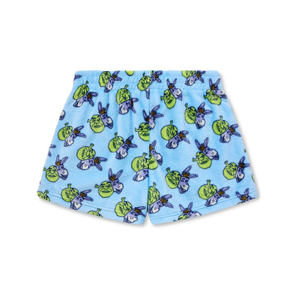 Shrek and Donkey Tank Top and Shorts Set - Shrek LIGHT BLUE