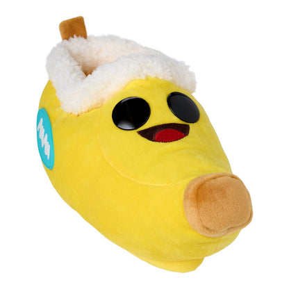 Youth Peely Plush Slippers - Fortnite YELLOW