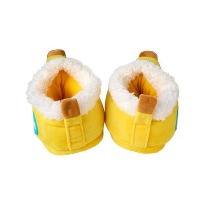 Youth Peely Plush Slippers - Fortnite YELLOW