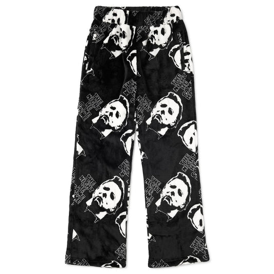 Michael Myers Plush Lounge Pants BLACK