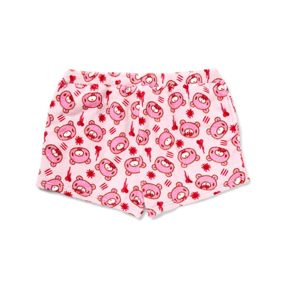 Pink Gloomy Bear Plush Lounge Shorts PINK