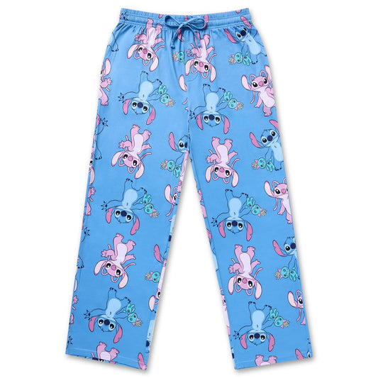 Stitch & Angel Lounge Pants - Disney BLUE