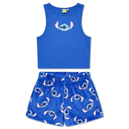 Lilo & Stitch Tank Top and Shorts Set BLUE