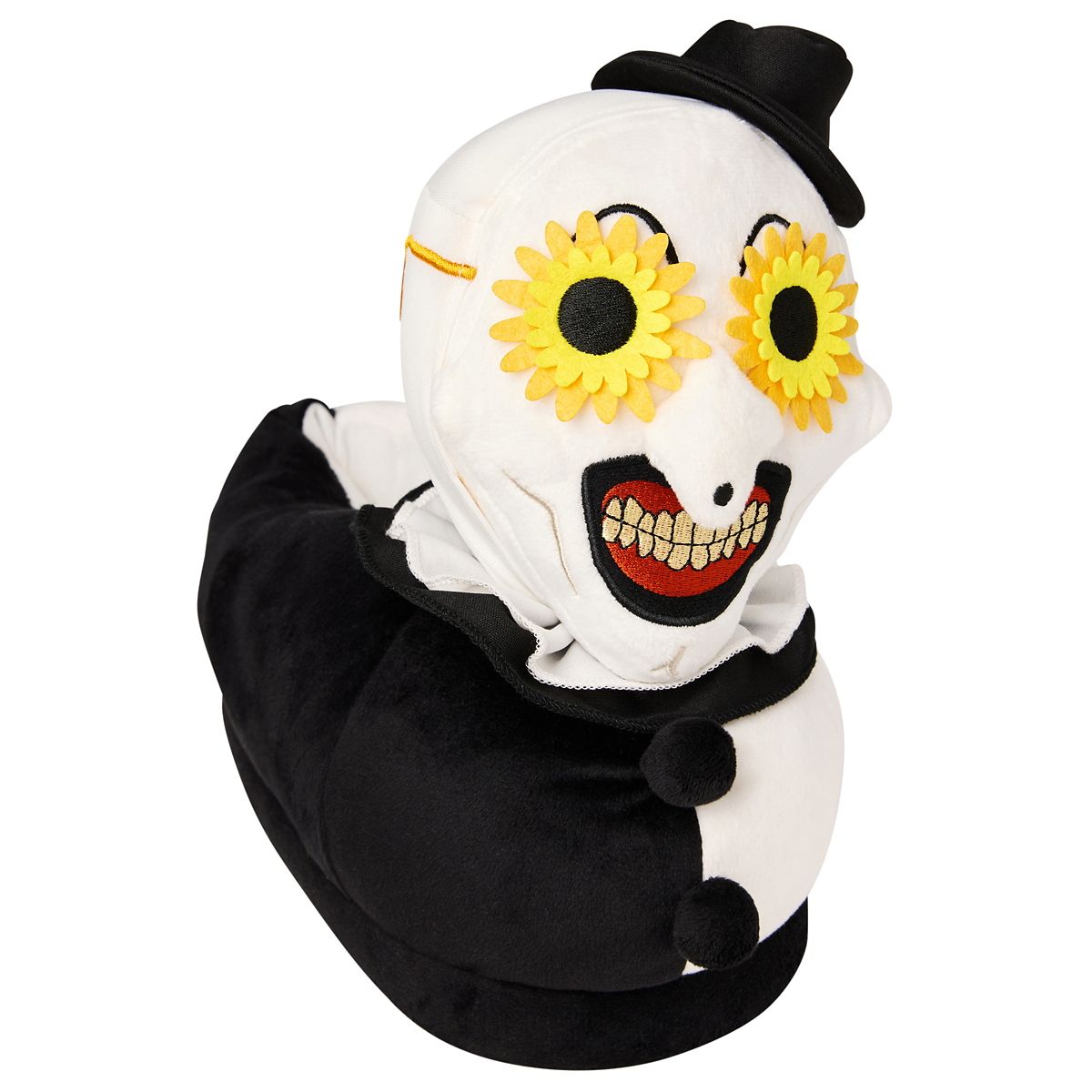 Art the Clown Plush Slippers - Terrifier BLACK