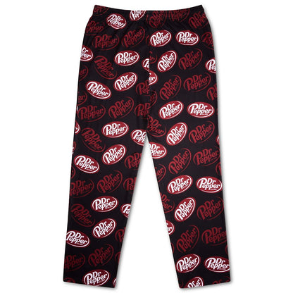Dr. Pepper Lounge Pants BLACK AND RED
