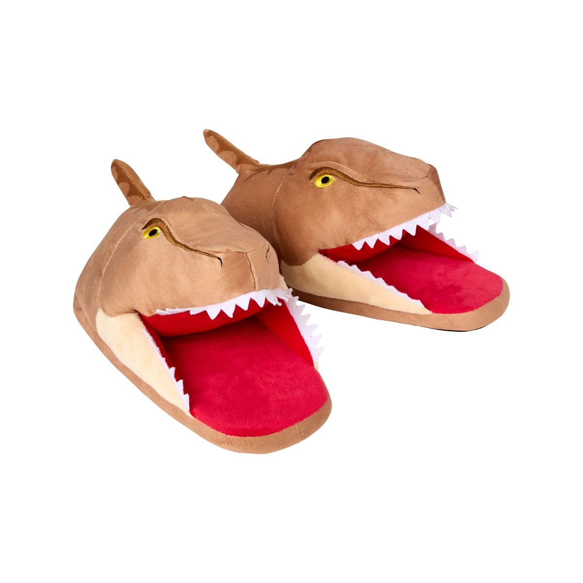 Jurassic Park Bite Me T-Rex Plush Slippers MULTI-COLOR