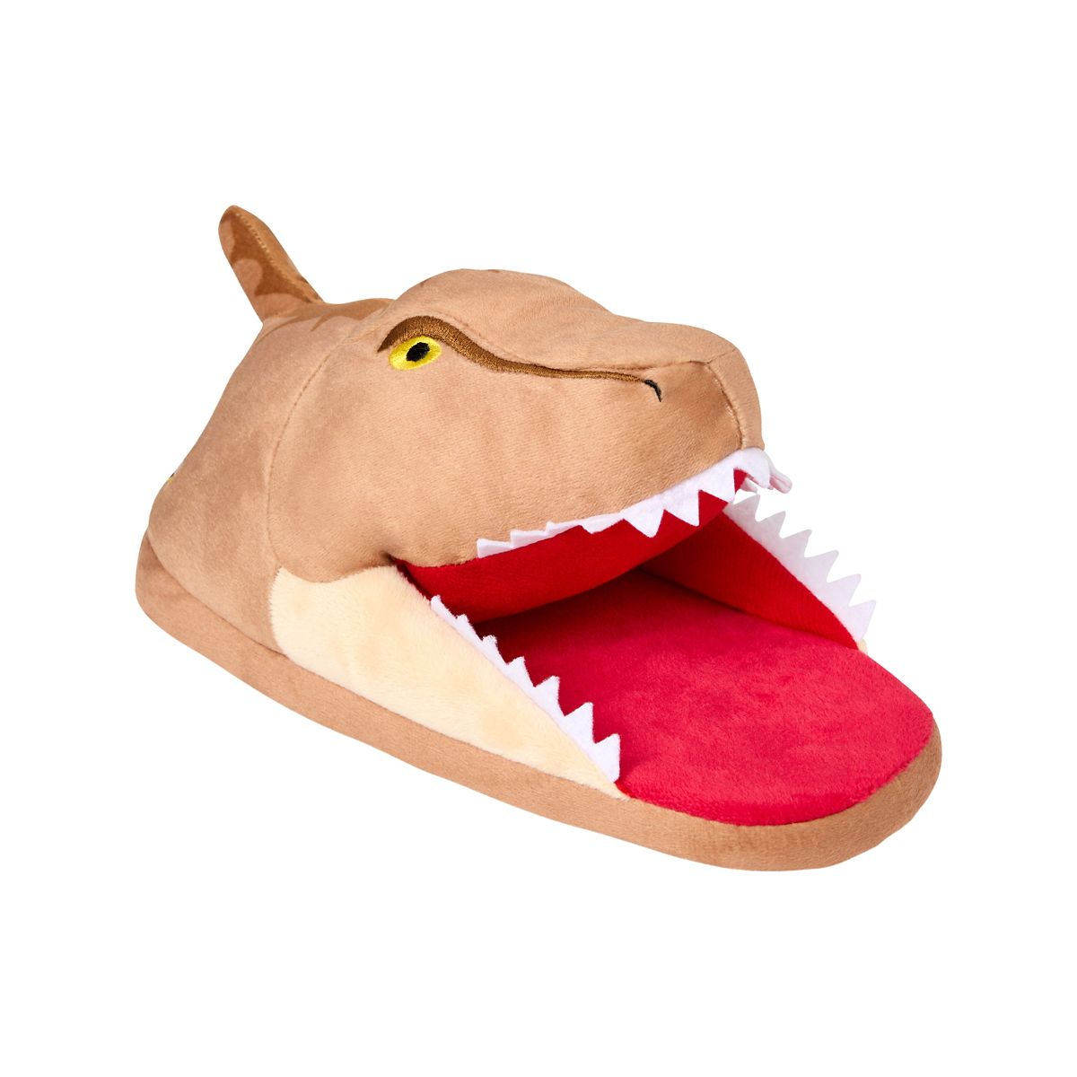 Jurassic Park Bite Me T-Rex Plush Slippers MULTI-COLOR