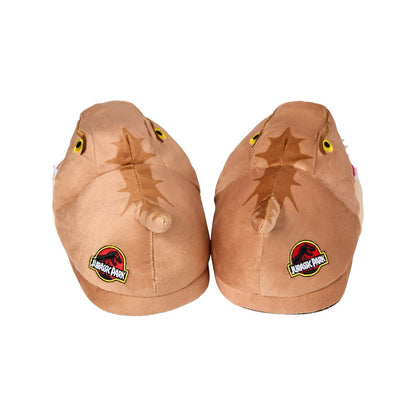 Jurassic Park Bite Me T-Rex Plush Slippers MULTI-COLOR