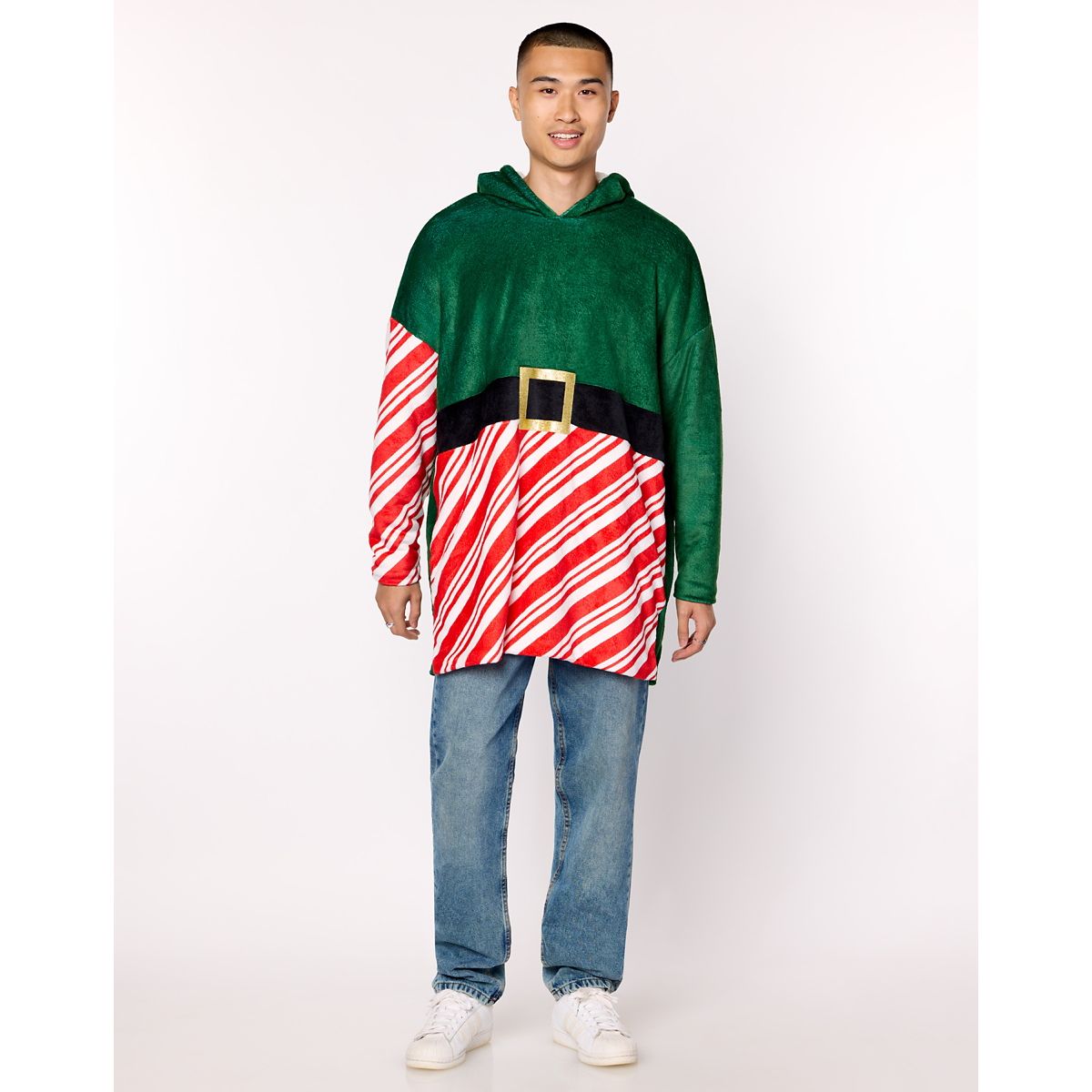 Elf Wearable Fleece Blanket GREEN