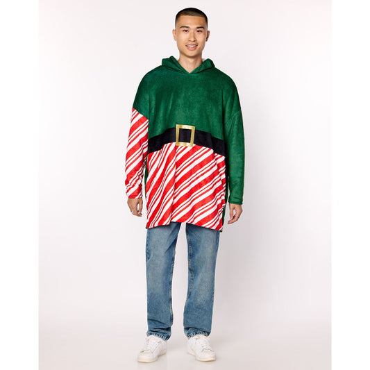 Elf Wearable Fleece Blanket GREEN