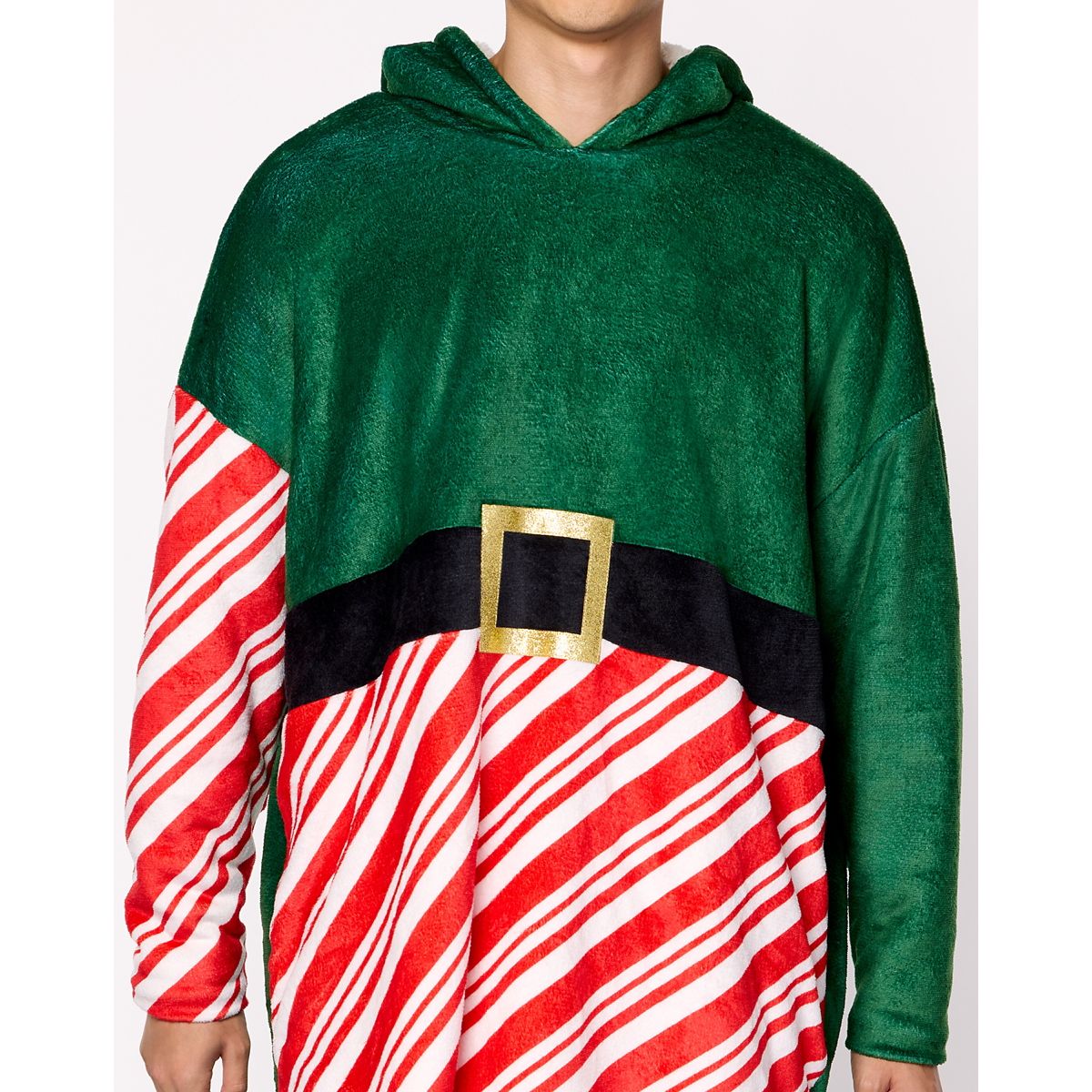 Elf Wearable Fleece Blanket GREEN