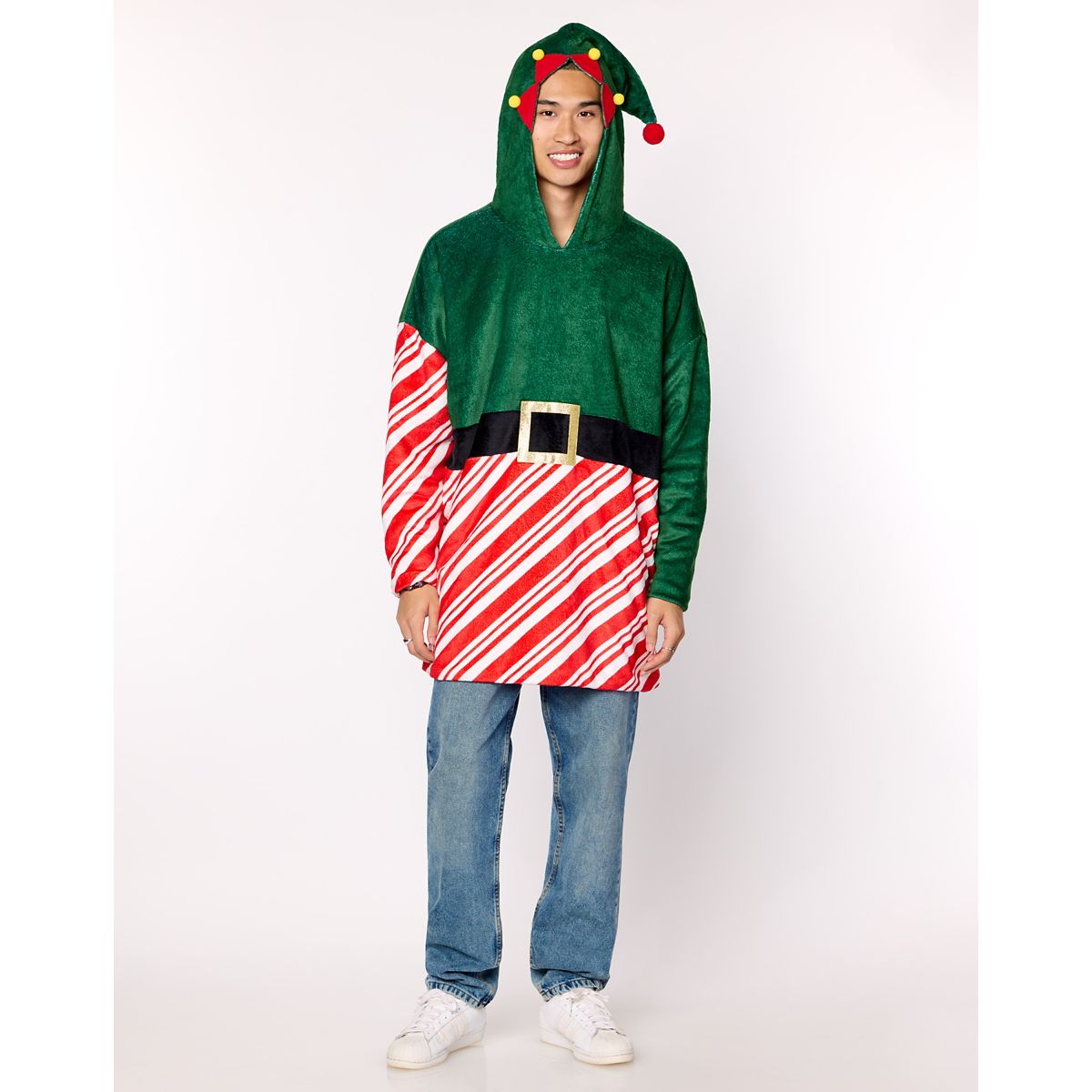 Elf Wearable Fleece Blanket GREEN