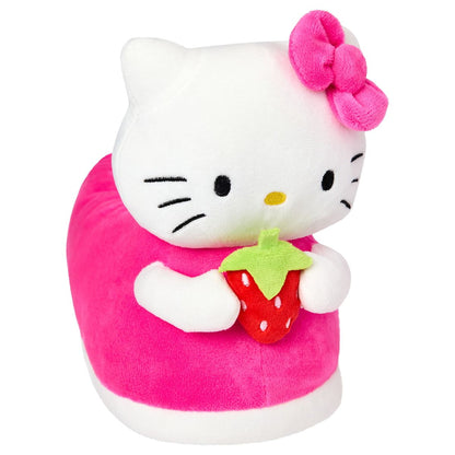 Hello Kitty Strawberry Slippers WHITE AND PINK