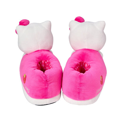 Hello Kitty Strawberry Slippers WHITE AND PINK