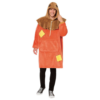 Sam Hooded Blanket - Trick 'r Treat ORANGE