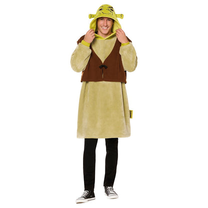 Shrek Hooded Blanket GREEN
