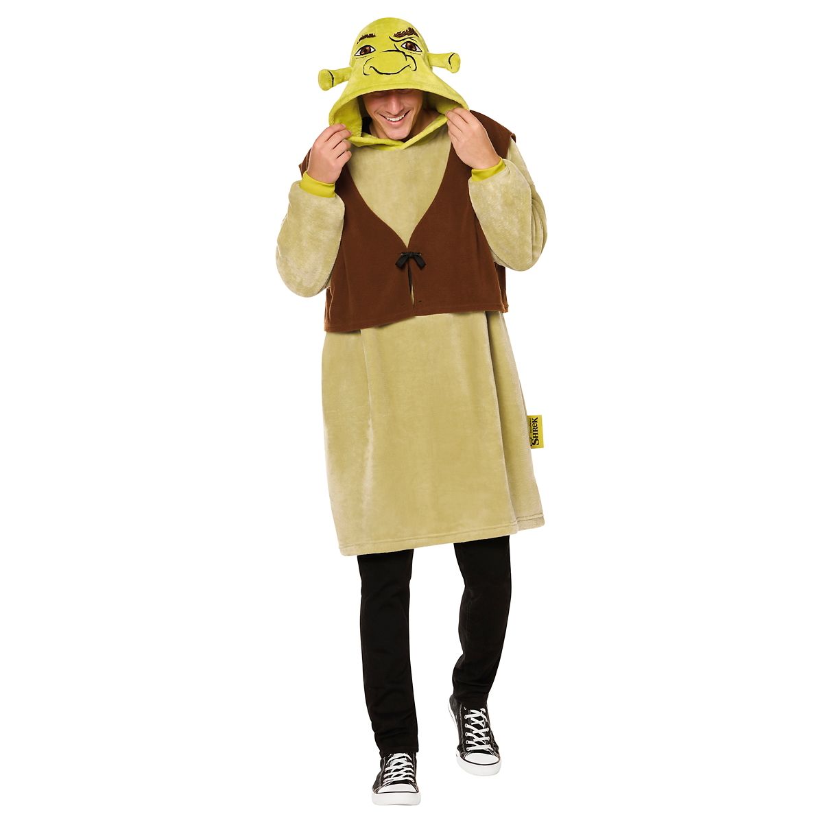 Shrek Hooded Blanket GREEN