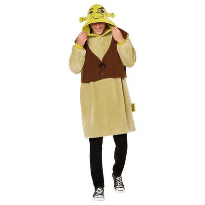 Shrek Hooded Blanket GREEN