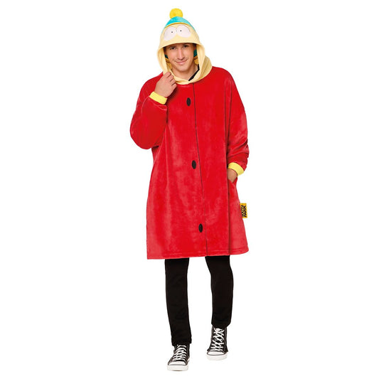 Cartman Hooded Blanket - South Park RED