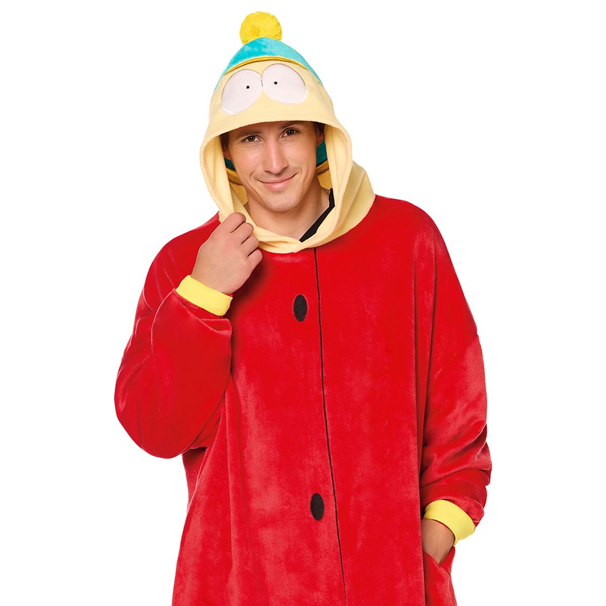 Cartman Hooded Blanket - South Park RED