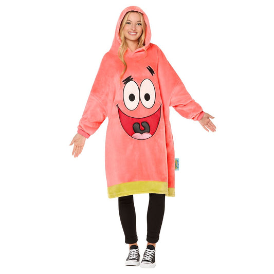 Patrick Hooded Blanket - SpongeBob SquarePants CORAL