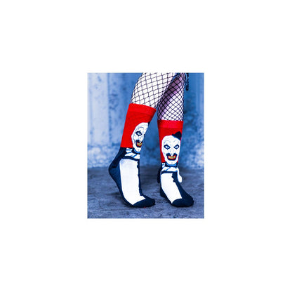 3D Art the Clown Crew Socks - Terrifier MULTI-COLOR