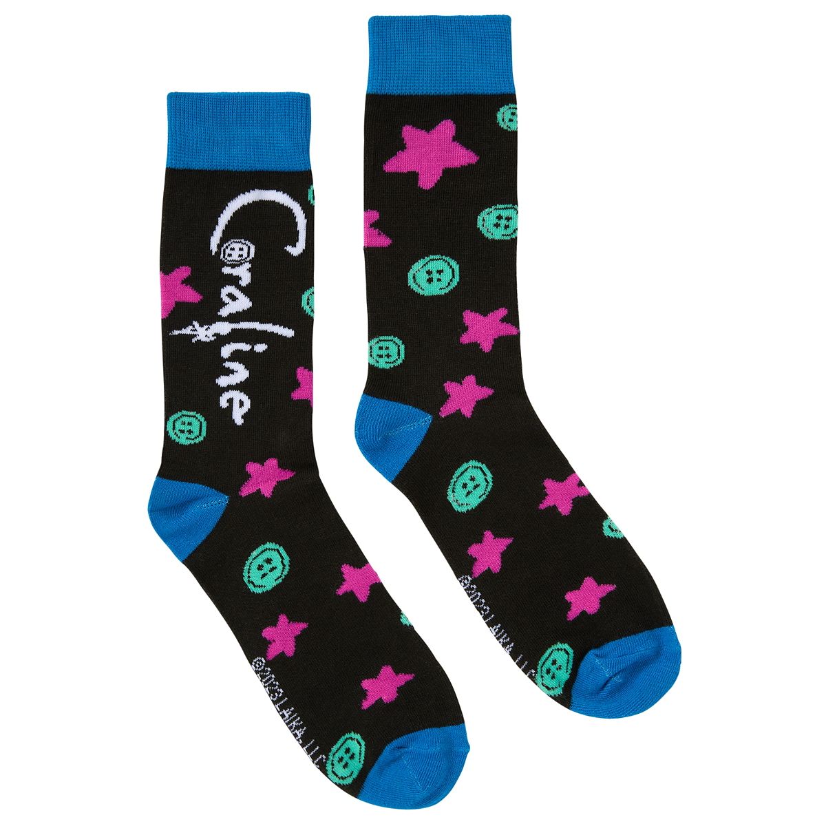 Coraline Crew Socks - 2 Pairs MULTI-COLOR
