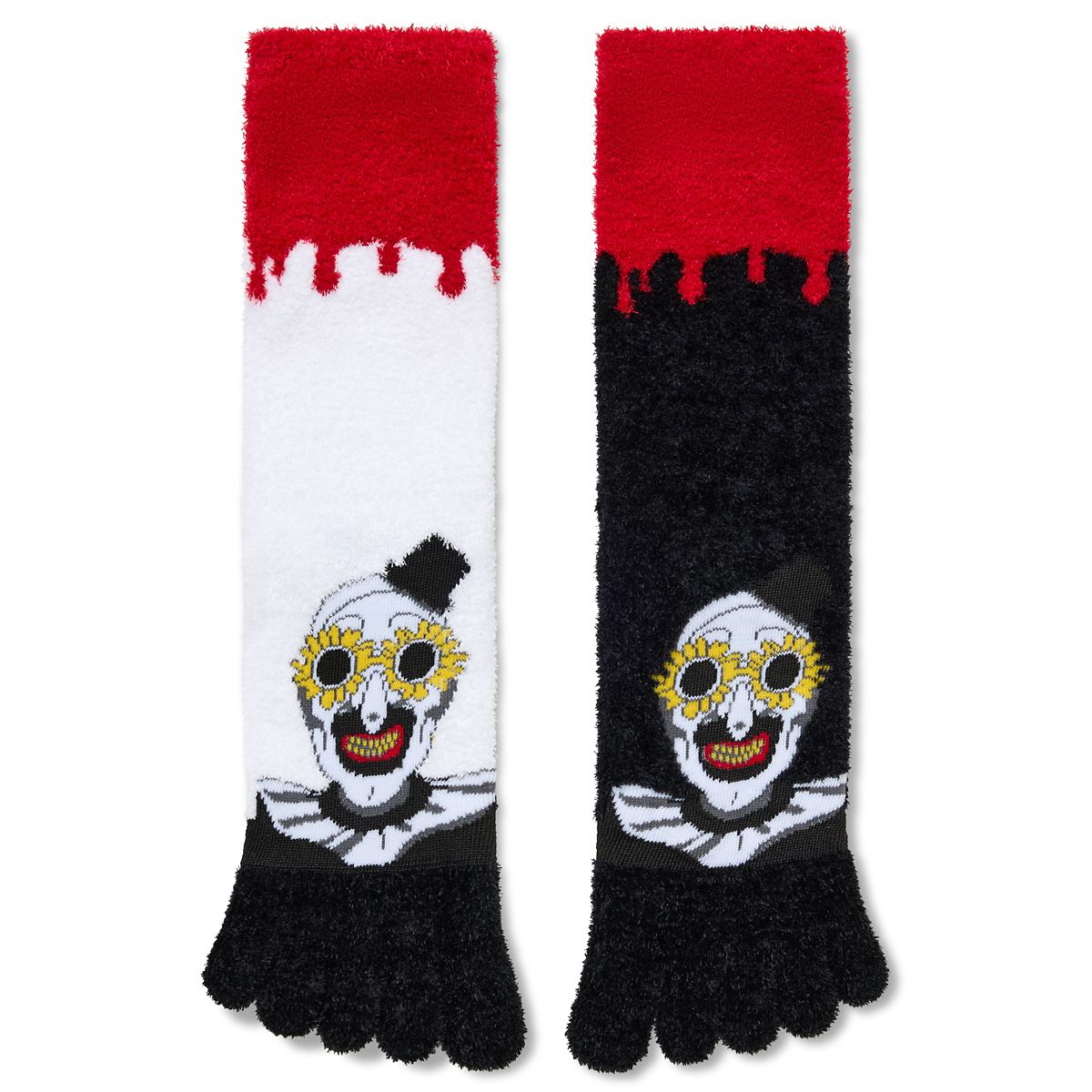 Art the Clown Toe Socks - Terrifier MULTI-COLOR