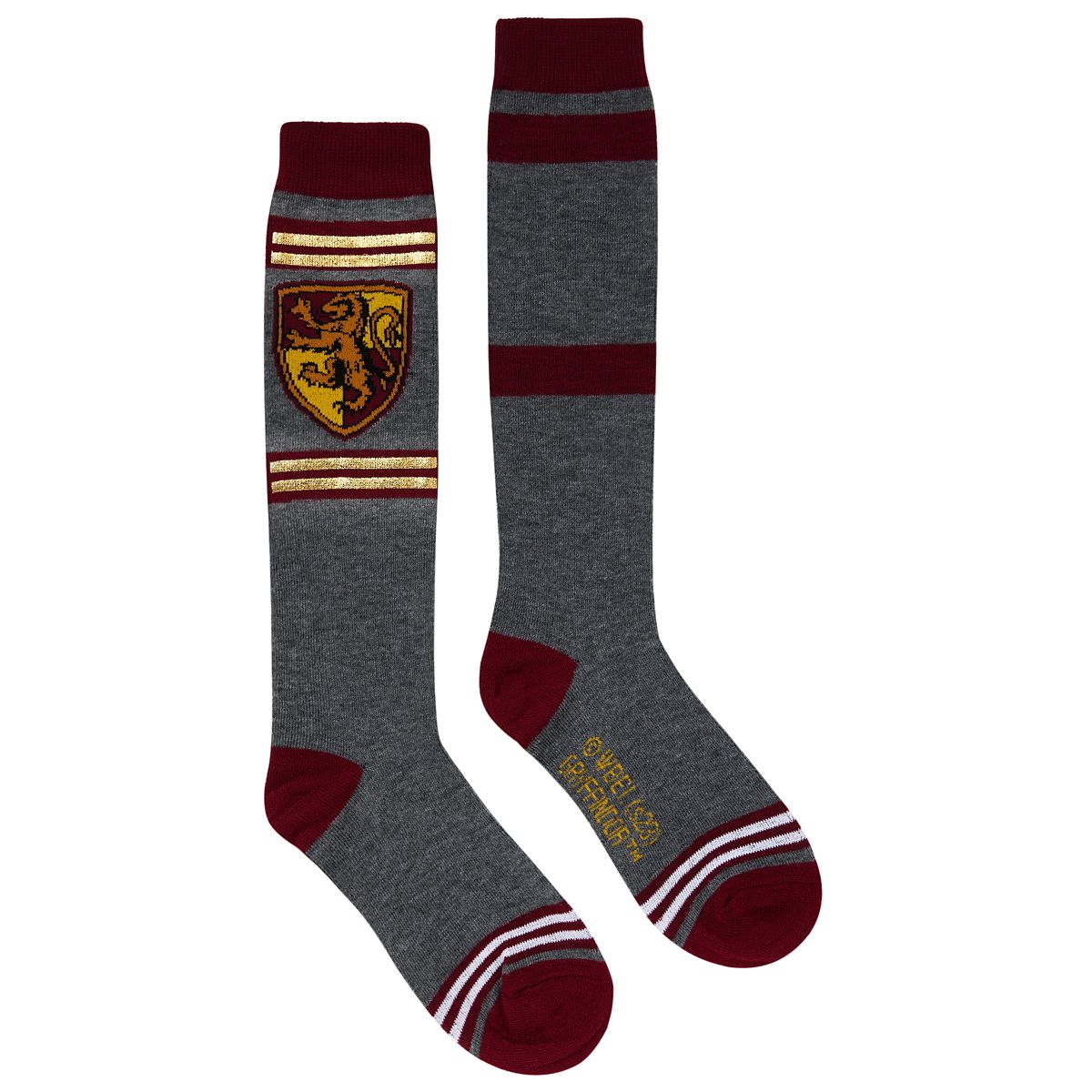 Gryffindor Knee High Socks - Harry Potter BURGUNDY