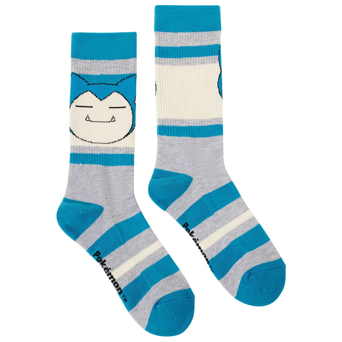 Adult Snorlax Crew Socks - Pokémon TEAL